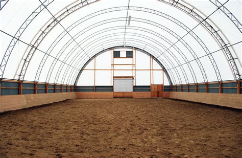 Fabric indoor riding arena prices Calhoun Super Structure hoop buildings are an ideal solution for equipment and hay storage protecting your assets from the harmful effects of weather exposure
